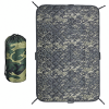 Packable Quilted Camping Blanket, 82 x 58 in, Outdoor Throw with Stuff Sack