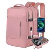 Travel Laptop Backpack, Business Sturdy Expandable Laptops Backpack Personal Item Bag