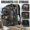 Small Tactical Backpack Assault Pack 40L Military Backpack with Molle for Hiking Hunting Rucksack Trekking