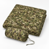 Packable Quilted Camping Blanket, 82 x 58 in, Outdoor Throw with Stuff Sack